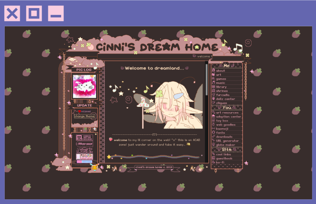 Cinni's Dream Home site preview
