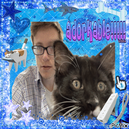 Scott and his cat i forget the name of it sorry